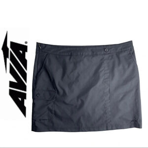 🛍️3/$40 Avia Golf  Black Skort Size XL